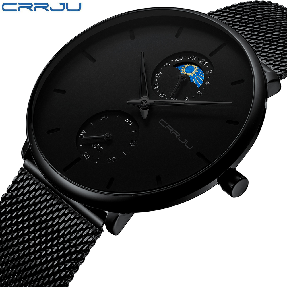 Luxury Watch Maker - CRRJU Top Brand Luxury Man Wristwatch