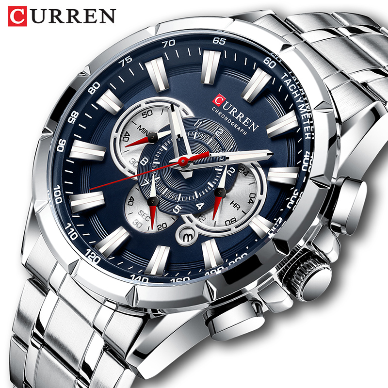 CURREN Wrist Watch Men Waterpr - Luxury Watch Maker 评论和价格