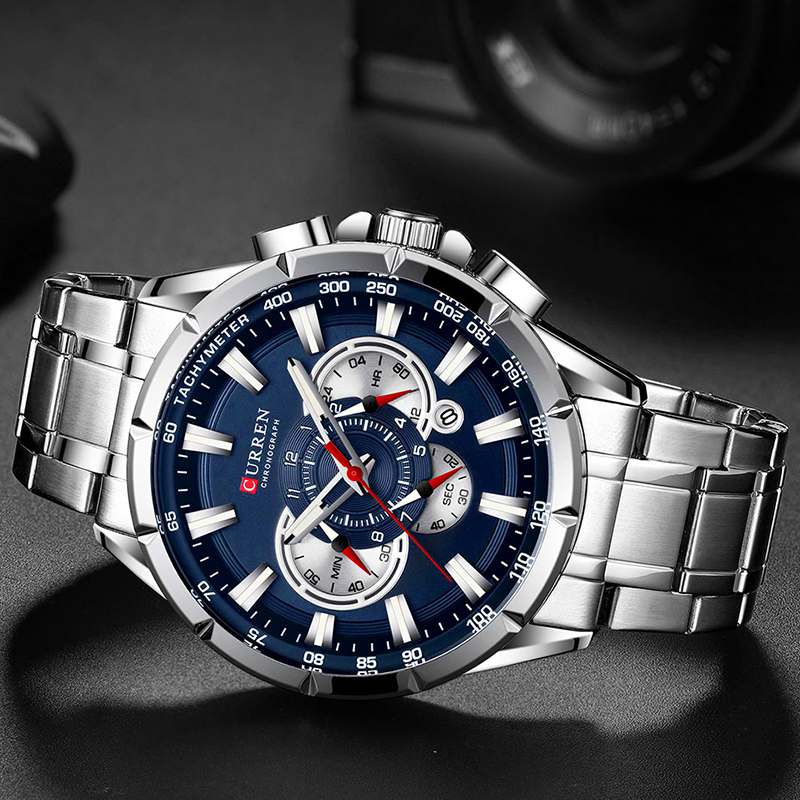 CURREN Wrist Watch Men Waterpr - Luxury Watch Maker 评论和价格