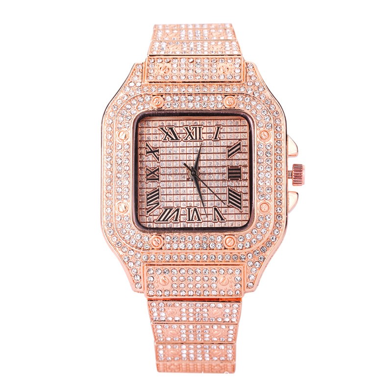 New Iced Out Women Men Watch S - Luxury Watch Iceberg 评论和价格
