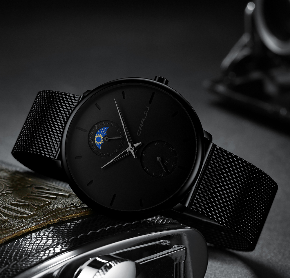 CRRJU Top Brand Luxury Man Wri - Luxury Watch Maker 评论和价格