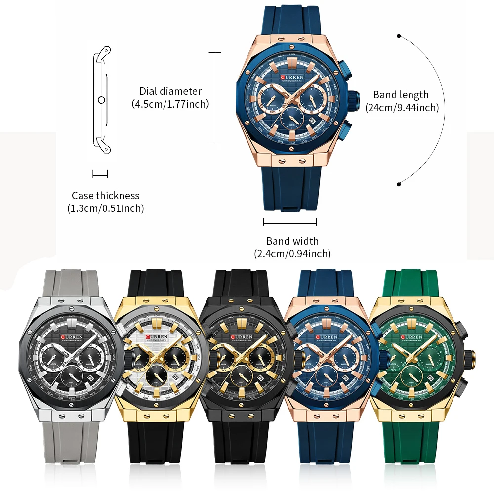 CURREN Luxury Brand High Quali - Luxury Watch Maker 评论和价格