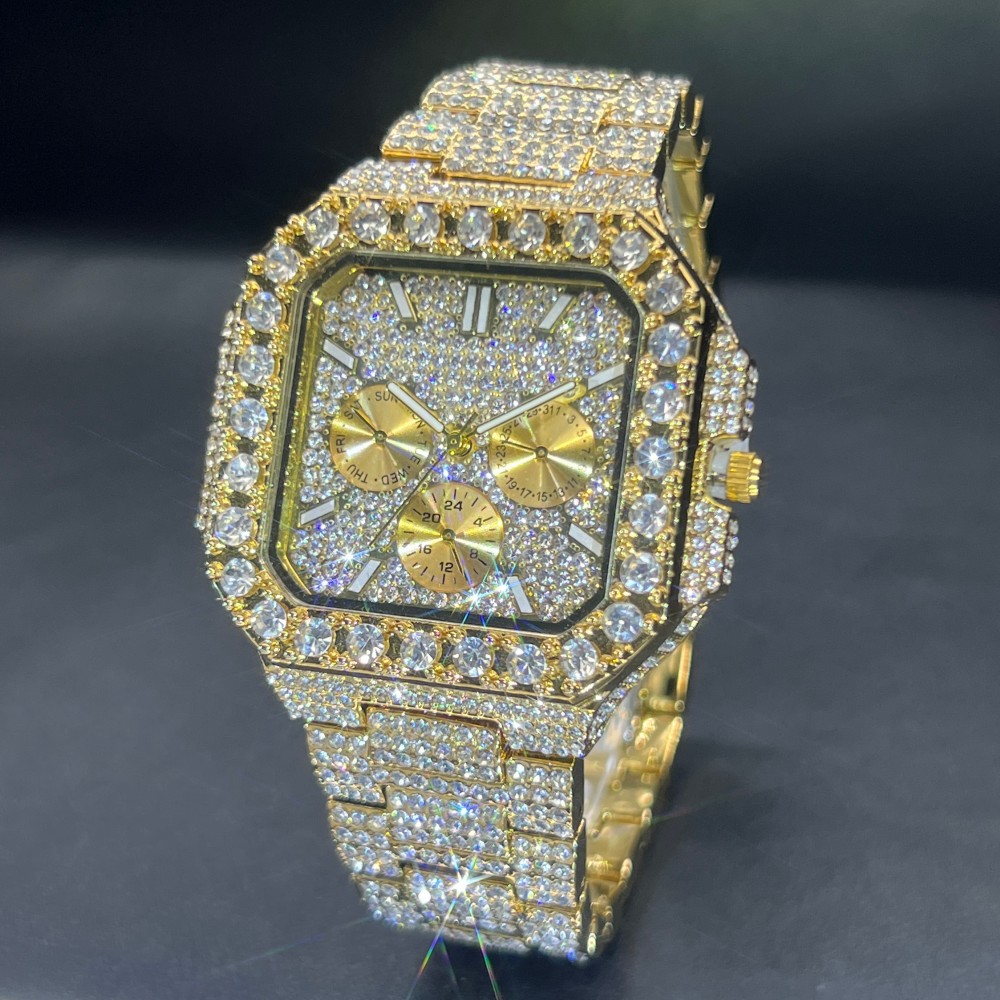 MISSFOX Luxury Diamond Watch f - Luxury Watch Iceberg 评论和价格